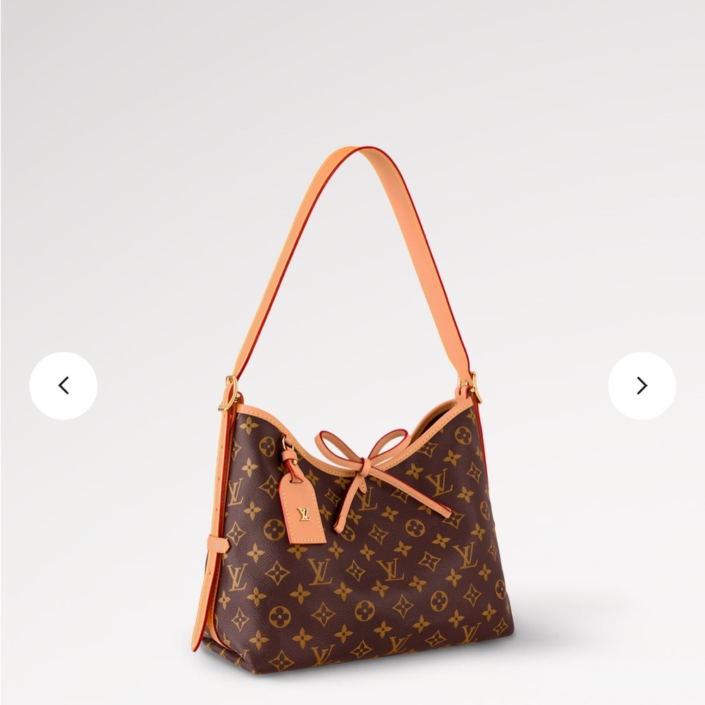 NWT AUTHENTIC LOUIS VUITTON CARRYALL PM SHOULDER BAG - Picture 8 of 11